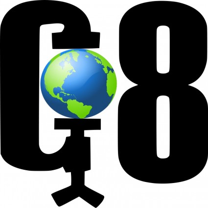 G8 地球無料ベクター 104.52 KB