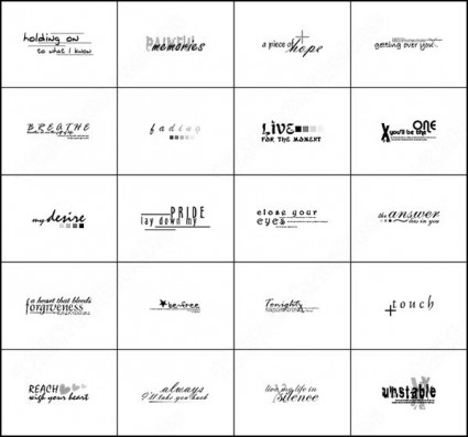 テキスト photoshop のブラシはブラシ