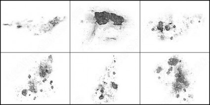 破壊してグランジ ブラシ photoshop のブラシ