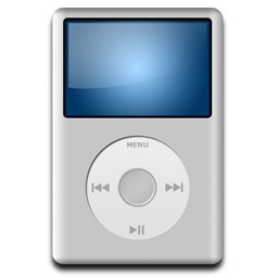 IPod シルバー無料アイコン 55.03 KB