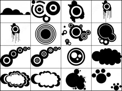 Photoshop のブラシはブラシ円