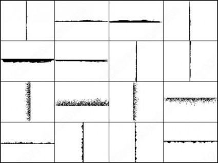 グランジ フレーム ブラシ Photoshop のブラシします 無料素材イラスト ベクターのフリーデザイナー
