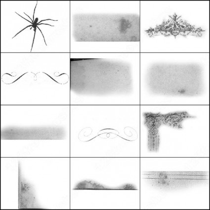 27 ベクター円ブラシ photoshop のブラシ