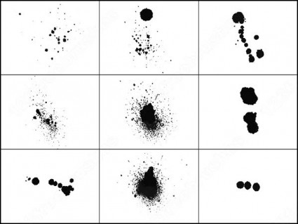 活気づくブラシ photoshop のブラシします。
