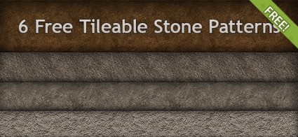 6 無料 Tileable 石パターンその他 - 無料の psd