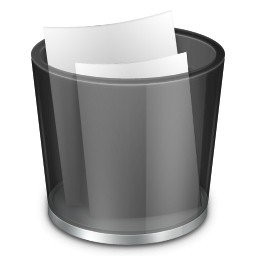 スタート メニューごみ箱完全無料アイコン 76.21 KB