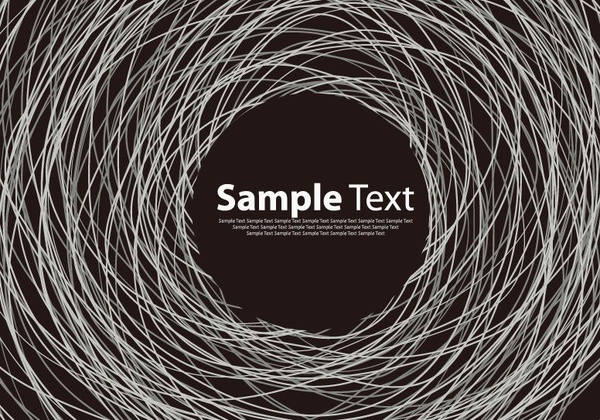 黒背景無料のホワイト厄介な線ベクター 725.24 KB