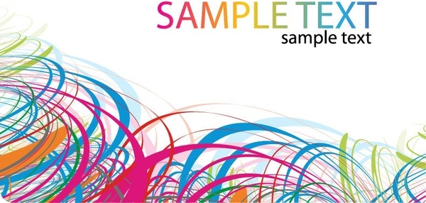 ベクター抽象的な色カード無料ベクター 503.90 KB