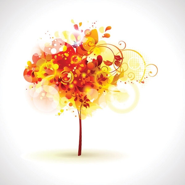 02 の傾向ベクター無料の華麗な動的要素ベクター 3.51 MB