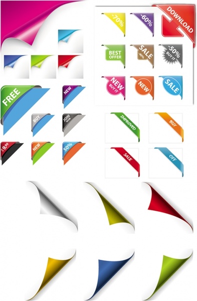 無料のロール角度効果ベクター ベクター 3.41 MB