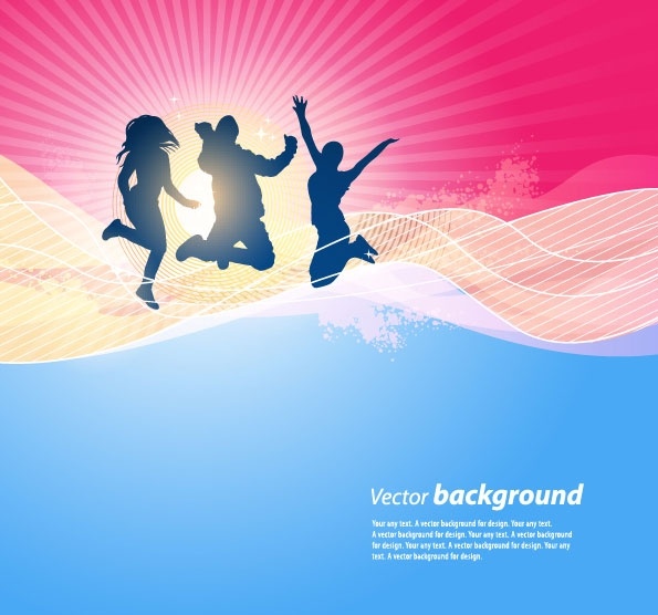 -カラフルなグラフィックの傾向ベクター無料ベクター 8.06 MB