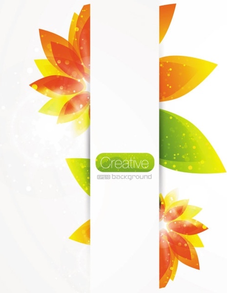 カラフルなパターンの花びら 01 ベクター無料ベクター 2.29 MB