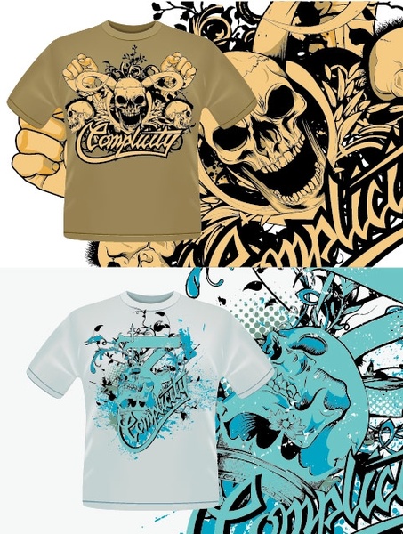 T シャツ パターン ベクター無料ベクター 3.28 MB