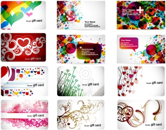 温かみのある美しくシンプルなファッション カード ベクター無料ベクター 6.08 MB