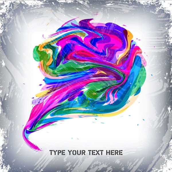 塗料顔料パターン 03 ベクター自由後ろベクター 5.44 MB