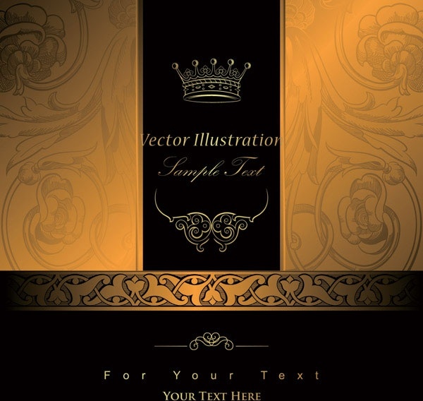 ヨーロッパの豪華なクラシック パターン背景 03 ベクター無料ベクター 847.08 KB