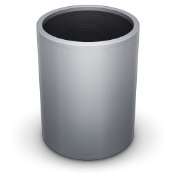 ドック ゴミ箱空無料アイコン 93.70 KB