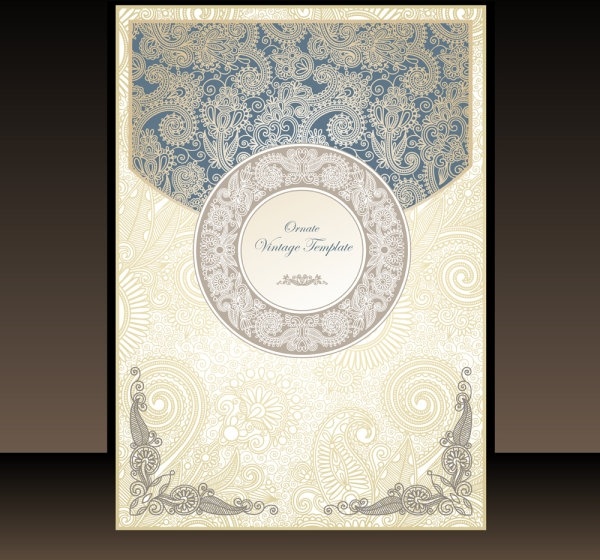 古典的な本のカバー デザイン 02 ベクター無料ベクター 2.51 MB