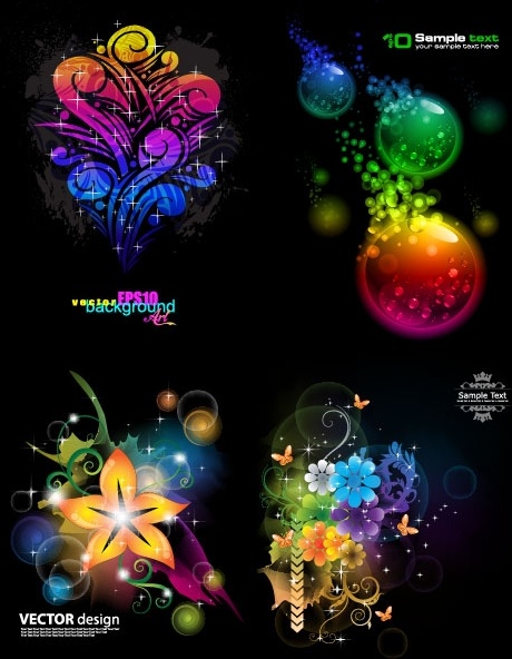 グレア要素ベクター無料ベクター 11.63 MB