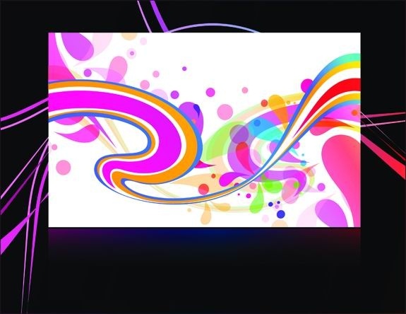 ゴージャスな黒の背景パターン ベクター 4 無料ベクター 1.37 MB