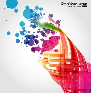 交響曲の動的光ベクターの背景 2 無料ベクター 687.95 KB