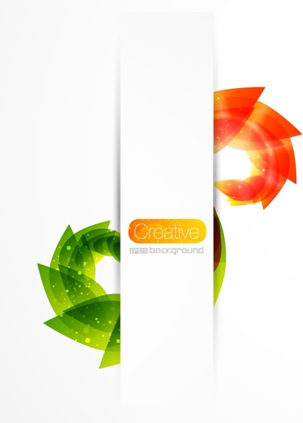 創造的な花の背景ベクター 3 豪華な無料ベクター 1.13 MB