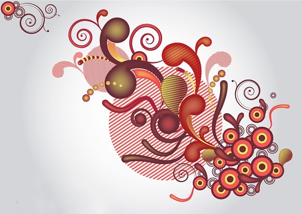 トレンド ベクター無料のアクティブな要素ベクター 2.07 MB