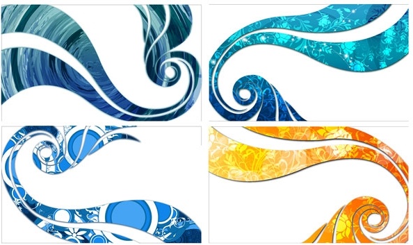 シンプルなグラフィック ベクター 6 無料ベクター 5.99 MB