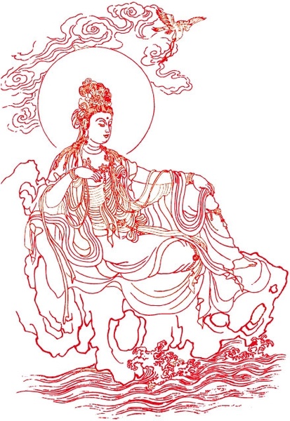 慈悲のベクター線の描画自由の女神ベクター 1.26 MB