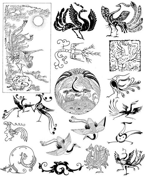 フェニックス ケース 6 ベクター パターン無料ベクター 2.35 MB