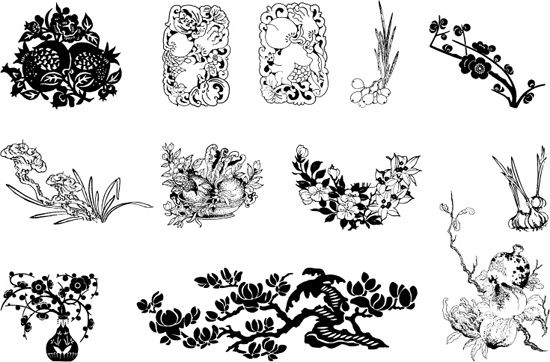 ドラゴン中国の古典的なパターン ベクター無料ラウンド ベクター 710.24 KB