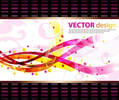 無料ベクター背景 05 動的パターン ベクター 1.49 MB