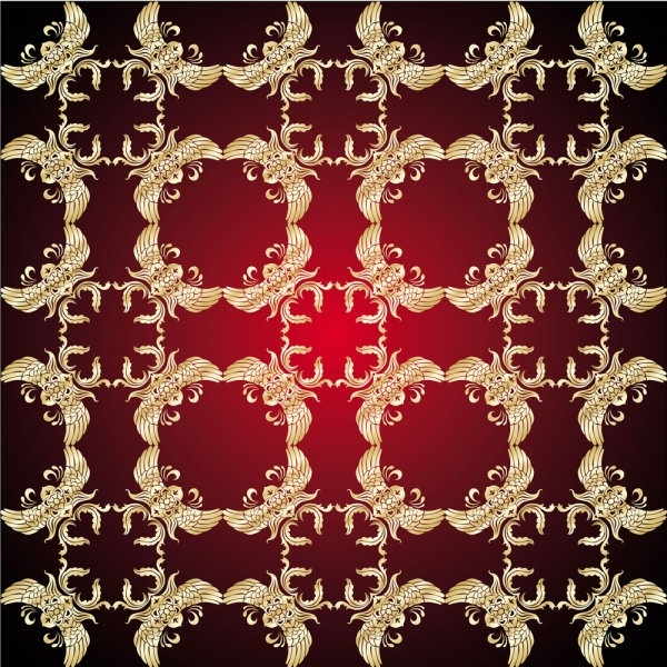 シェーディング 05 ベクター無料ゴールド パターン ベクター 1.48 MB