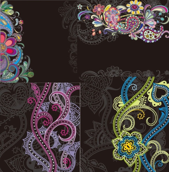 微細パターン背景ベクター無料ベクター 2.17 MB