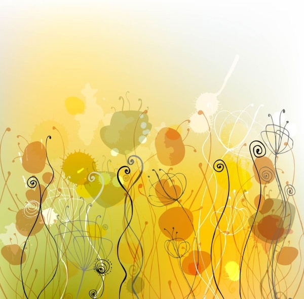 古典的なライン描画パターン背景 04 ベクター無料ベクター 1.54 MB