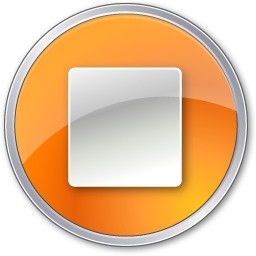 停止通常オレンジ無料アイコン 94 51 Kb 無料素材イラスト ベクターのフリーデザイナー