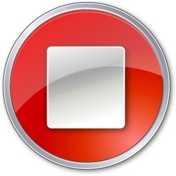 停止通常赤無料アイコン 91 08 Kb 無料素材イラスト ベクターのフリーデザイナー