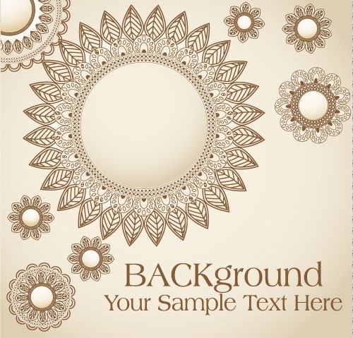 手染めの花 03 のベクター無料ベクター 1.64 MB