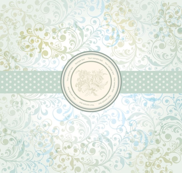 パステル花 01 ベクター無料ベクター 7.71 MB