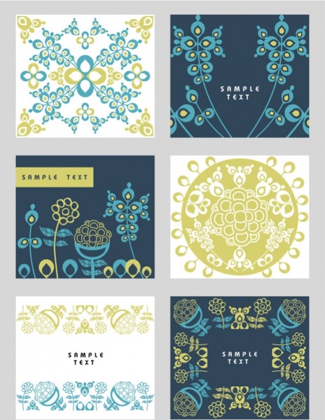 無料ベクター背景 02 古典的なパターン ベクター 1.39 MB