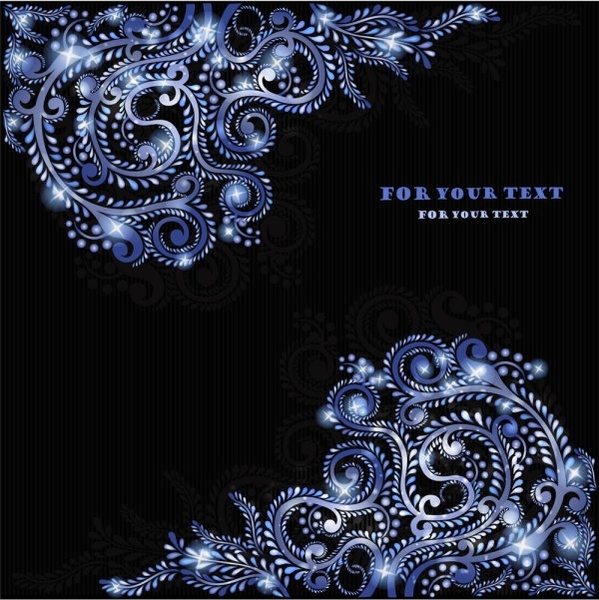 無料ベクター背景 01 明るい星パターン ベクター 2.58 MB