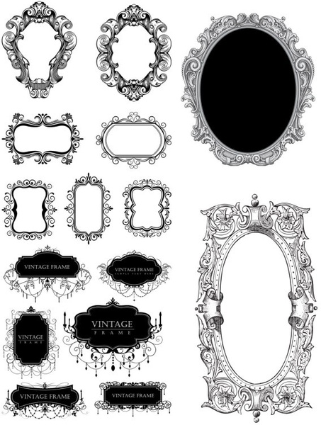 ヨーロッパの境界線のパターン ベクター無料ベクター 6.71 MB