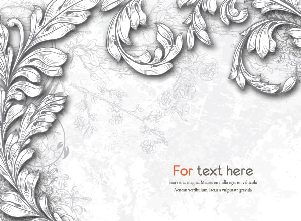 古典的な手塗りパターン 01 ベクター無料ベクター 5.13 MB