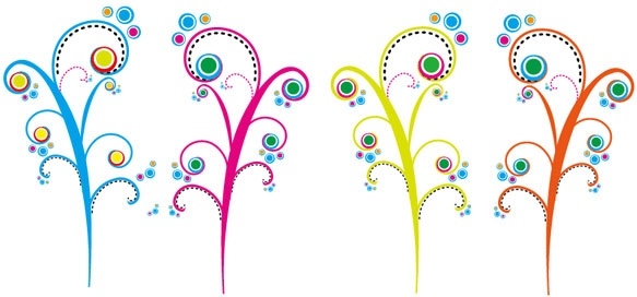 シンプルなファッション パターン ベクター無料ベクター 418.10 KB