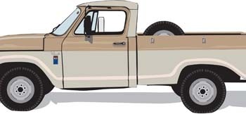 クラシックカー SUV ベクター - 無料ベクター