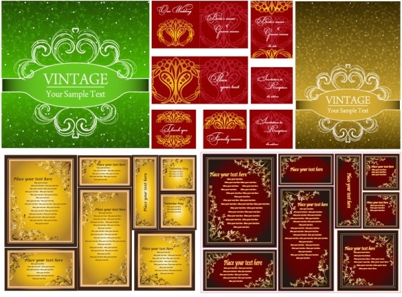 欧州パターン ベクター無料ベクター 5.21 MB