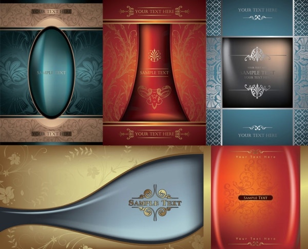 ヨーロッパの豪華なパターン ベクターの背景無料ベクター 2.77 MB