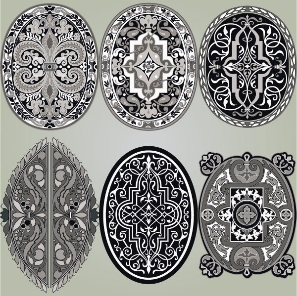 古典的なパターン 03 ベクター無料ベクター 441.47 KB