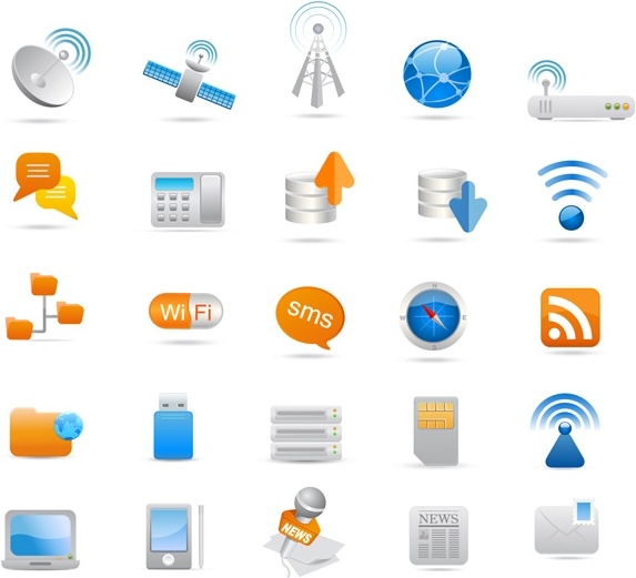 業界のアイコン ベクター無料ベクター 671.06 KB