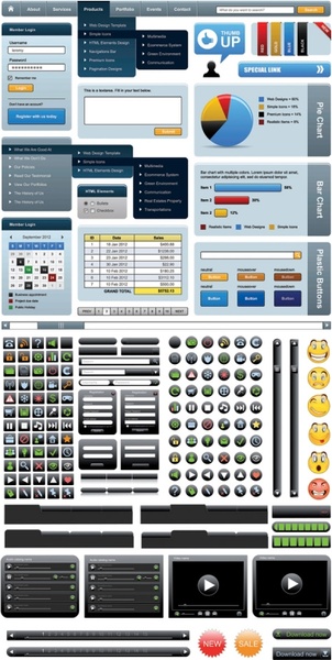 ベクターの web 無料ベクター 2.34 MB